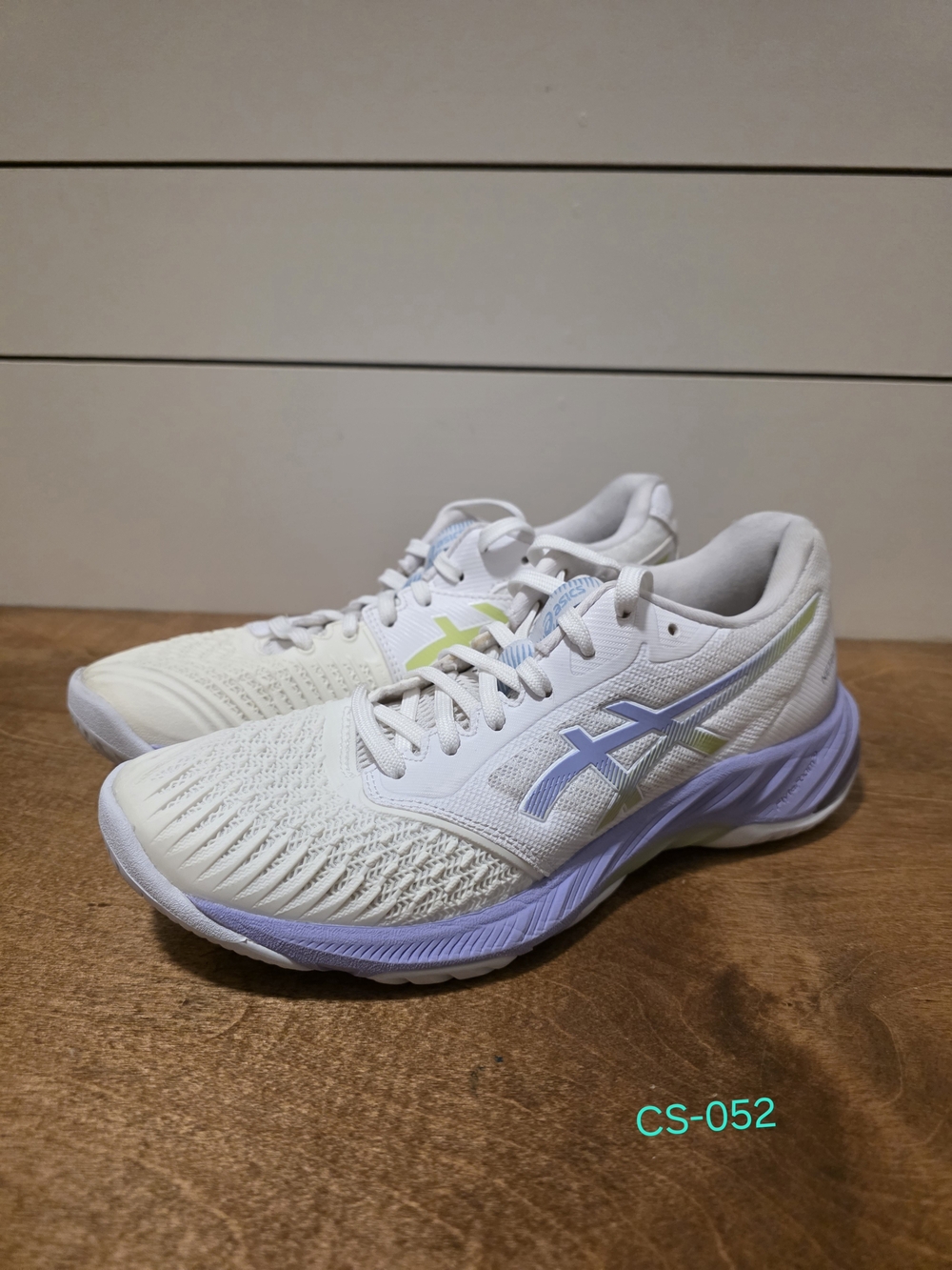ASICS Netburner Ballistic FF 3 Women's Volleyball Shoes White Vapor Size 7.5